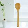 2pcs Wooden Soup Spoon Teaspoon Coffee Kitchen Cooking - 2pcs