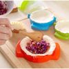 Make Dumplings Clip New Kitchen Tools DIY Jiaozi Maker Device Easy Dumpling Mould - Blue