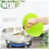 Kitchen Tools Household Appliances Kitchen Artifact Cooking Oil Splash And Scald Proof Shield - Yellow - Style 1