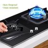 4Pcs Premium Reusable Gas Range Stovetop Burner Protector Pad Liner Cover For Cleaning Kitchen Tools - Silver - 4 pcs