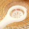 Creative Egg White Separator Filter Separator Kitchen Baking Eggs Yolk Protein Separation Tool - White