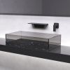 Wall-mounted washbasin faucet with handle - Default
