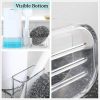 Kitchen Sink Countertop Organizer Multifunctional Cleaning Utensils-Dish Soap Dispenser Sponge Holder For Sink - ABS