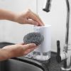 Kitchen Sink Countertop Organizer Multifunctional Cleaning Utensils-Dish Soap Dispenser Sponge Holder For Sink - ABS