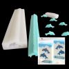 Dolphin Round Heart Shape Silicone Soap Mold Pipe Tube Handmade Cake Baking Tool - Pentagram#