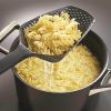 Nylon Strainer Large Scoop Colander Shovel Soup Spoon - Black
