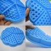DIY Cake Silicone Mini Round Waffles Pan Cake Baking Mould Mold Waffle Tray - As the picture 1