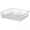 Pull-Out Wire Baskets 2 pcs Silver 23.6" - Silver