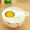 Creative Egg White Separator Filter Separator Kitchen Baking Eggs Yolk Protein Separation Tool - White