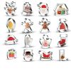 Christmas Cookie Cutters Stainless Steel - 16pcs