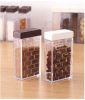 Spice Shaker Jars, Seasoning Shaker Box Set, Condiment Storage Containers Kitchen Organizer - Brown