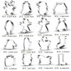Christmas Cookie Cutters Stainless Steel - 16pcs