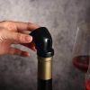 Vacuum Sealers Silicone Wine Bottle Stopper Beer Beverage Caps Leak Free Bar Accessories Home Bar Kitchen Tools - Black