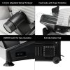 Meat Slicer, Electric Deli Food Slicer with Removable 7.5'' Serrated & Stainless Steel Blade - Gray