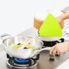 Kitchen Tools Household Appliances Kitchen Artifact Cooking Oil Splash And Scald Proof Shield - Green - Style 2
