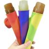 Popsicle Molds with Lids Freezer Tubes DIY Household lid Mixed Cream Color with Conjoined ice Kitchen Dining & Bar - red+orange