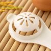 Creative Egg White Separator Filter Separator Kitchen Baking Eggs Yolk Protein Separation Tool - White