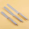 Cake Decorating Tools Stainless Steel Baking & Pastry Tools Portable Cream Spatula Cake Butter - Light Gray