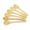 2pcs Wooden Soup Spoon Teaspoon Coffee Kitchen Cooking - 2pcs